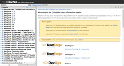 Desktop Screenshot of help.collab.net
